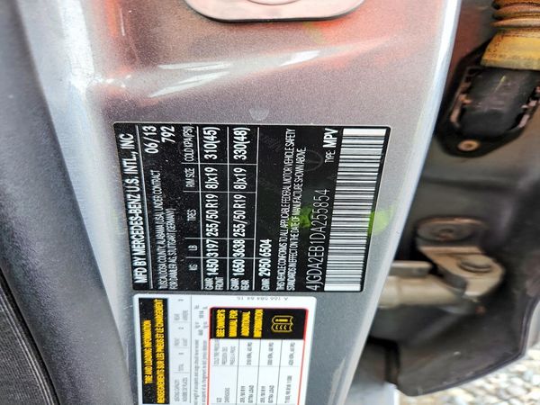2013 MERCEDES-BENZ ML ML350 BLUETEC 4-MATIC