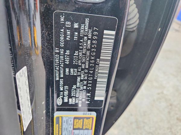 2019 KIA OPTIMA