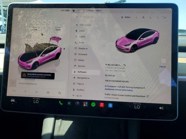 2022 TESLA MODEL 3