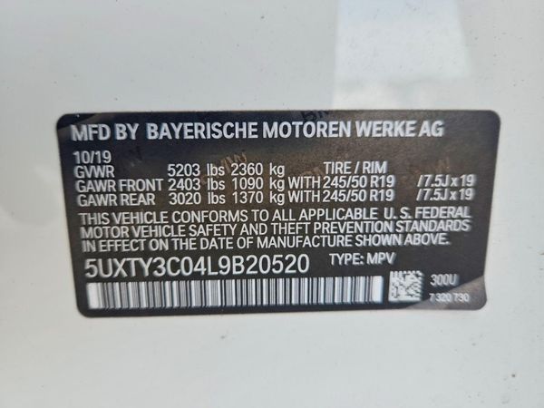 2020 BMW X3