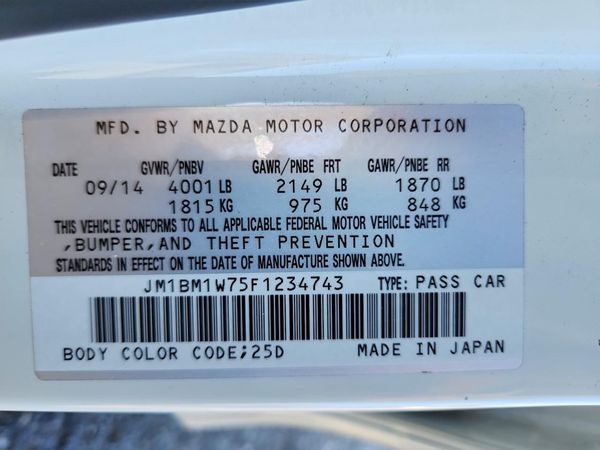 2015 MAZDA 3