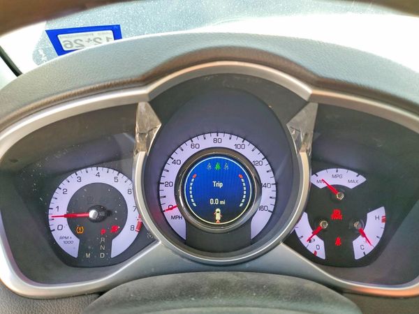 2012 CADILLAC SRX — ODOM