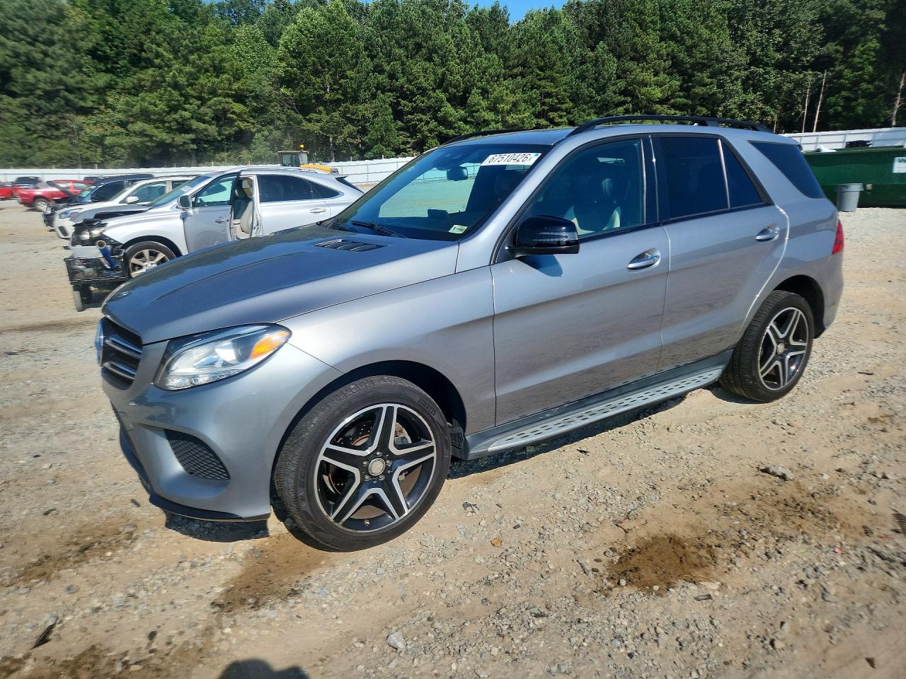 2016 MERCEDES-BENZ GLE GLE400 — Front 3/4
