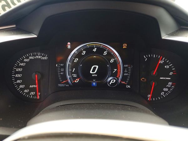 2017 CHEVROLET CORVETTE Z06 Premium 3LZ — ODOM