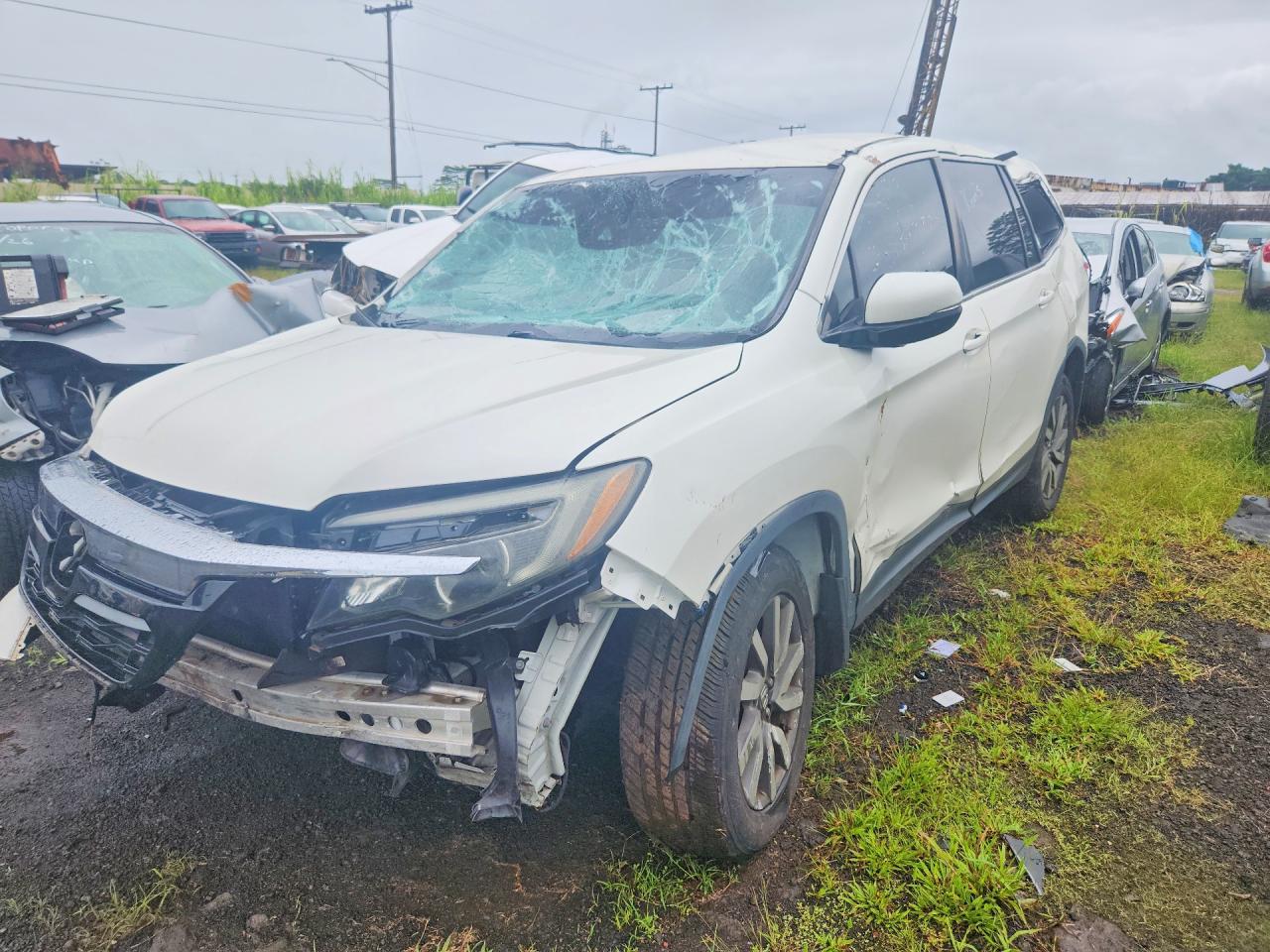 2019 HONDA PILOT EX — Front 3/4
