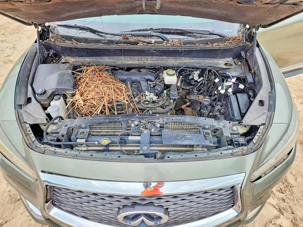 2017 INFINITI QX60 — Engine bay