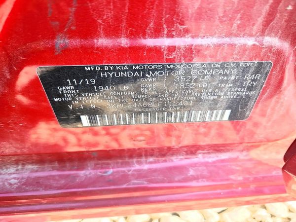 2020 HYUNDAI ACCENT