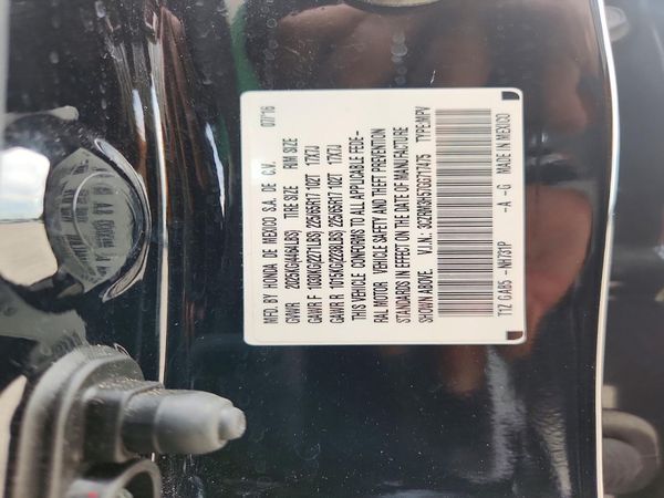 2016 HONDA CRV EX — VINS