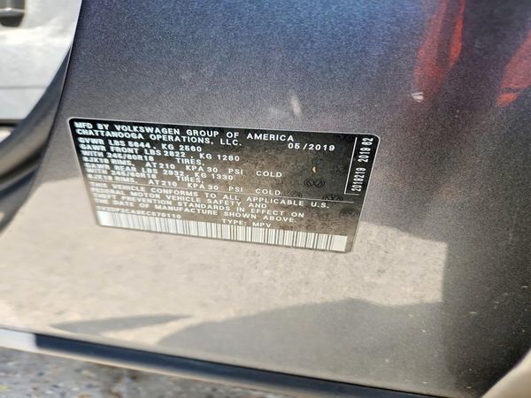 2019 VOLKSWAGEN ATLAS