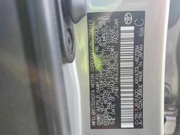 2018 TOYOTA CAMRY LE/SE/XLE/XSE