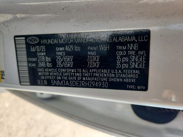 2024 HYUNDAI TUCSON