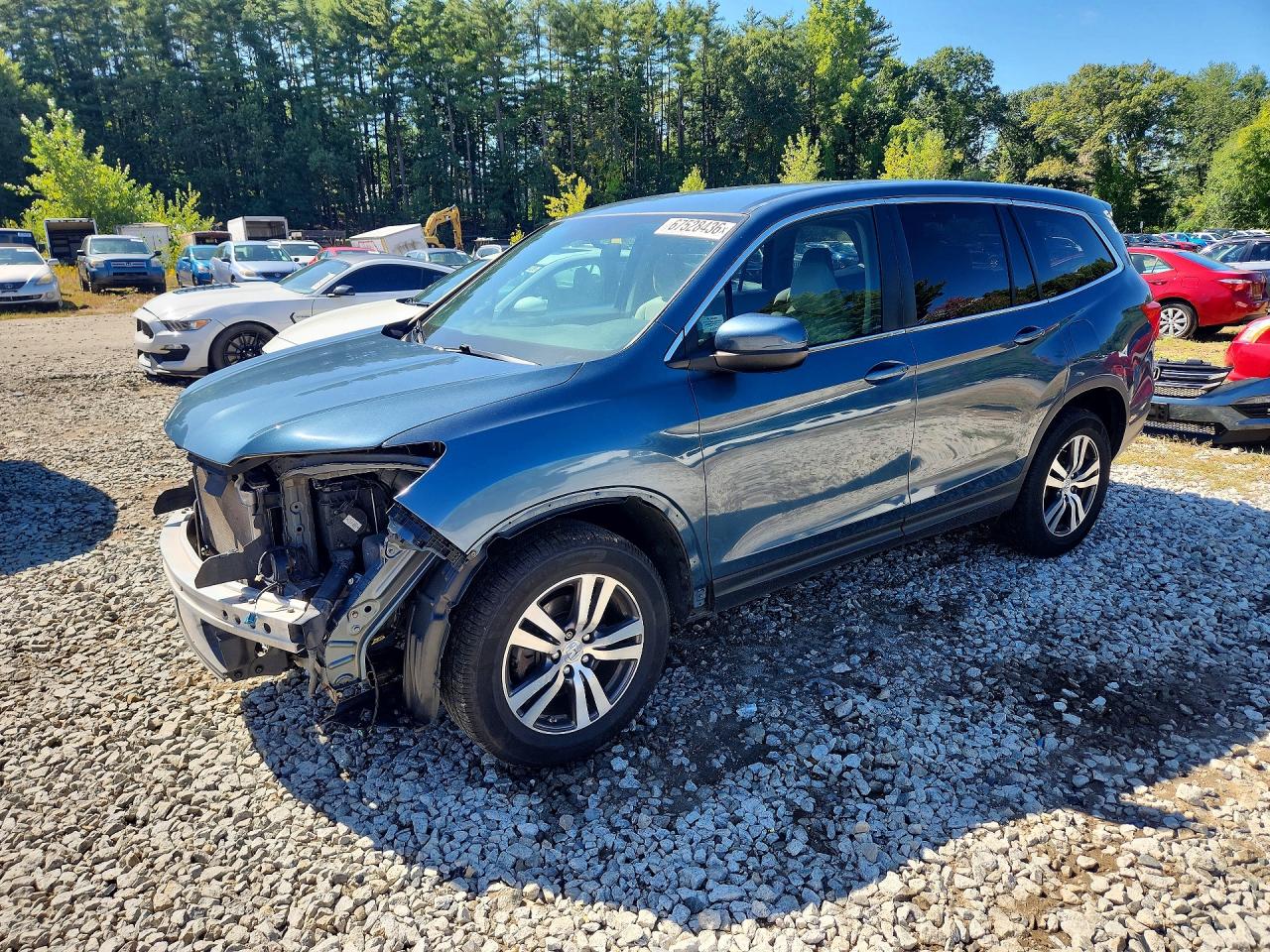 2017 HONDA PILOT EX — Front 3/4