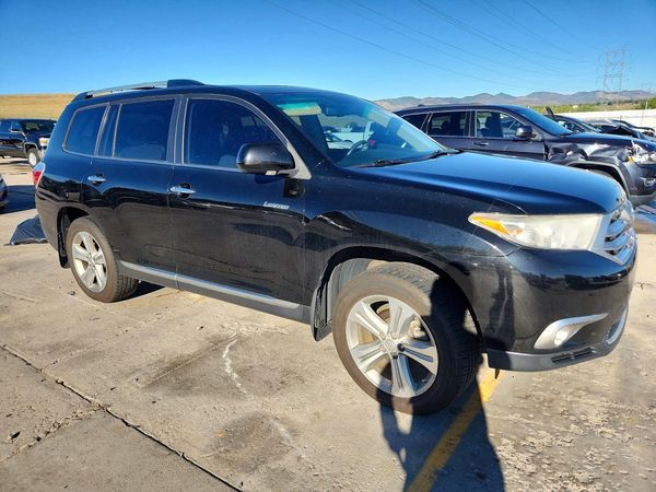 2012 TOYOTA HIGHLANDER Base/Hybrid — Passenger 3/4