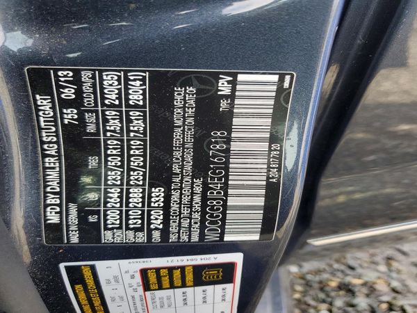 2014 MERCEDES-BENZ GLK GLK350 4-MATIC