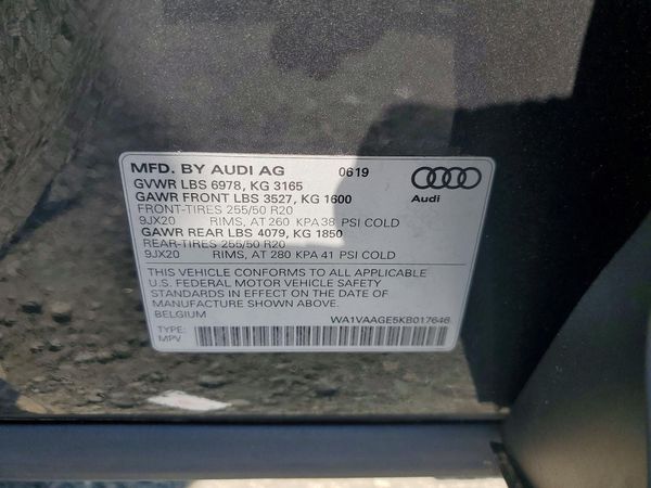2019 AUDI E-TRON