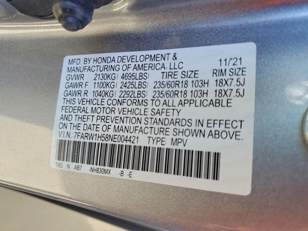 2022 HONDA CR-V EX