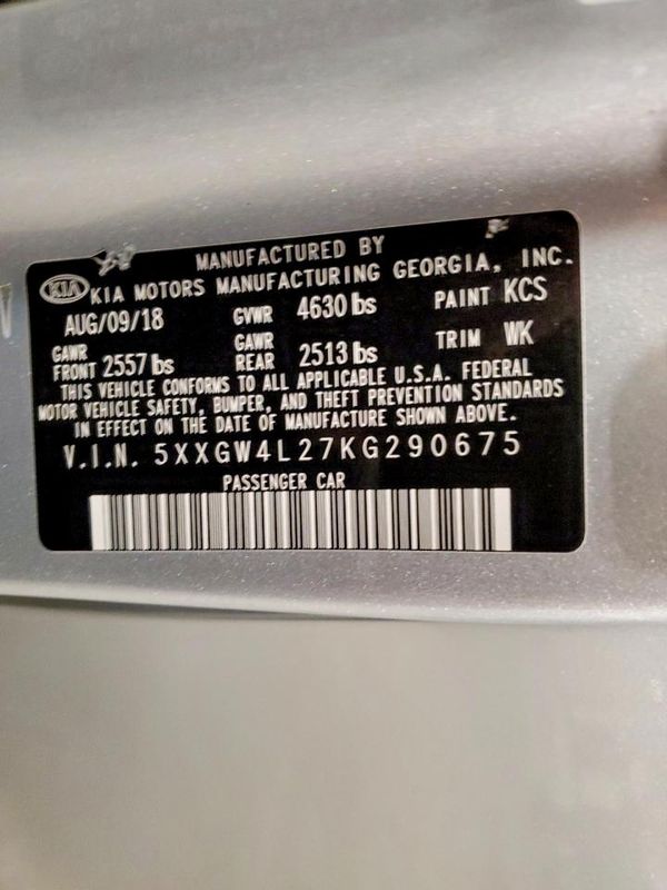 2019 KIA OPTIMA