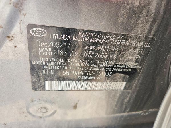2018 HYUNDAI ELANTRA
