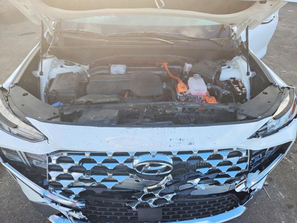 2023 HYUNDAI SANTA FE Blue — Engine bay