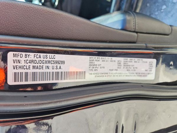 2021 DODGE DURANGO