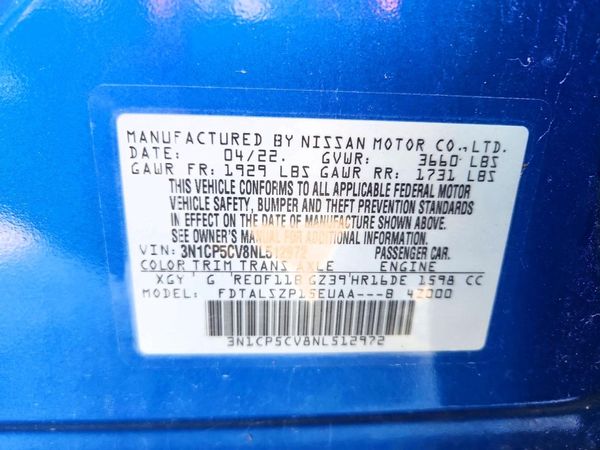 2022 NISSAN KICKS
