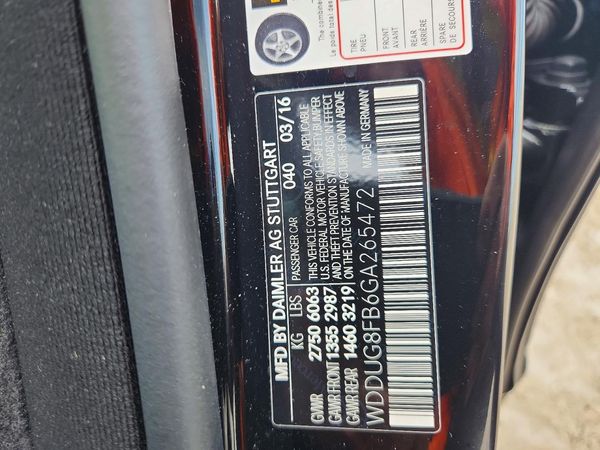 2016 MERCEDES-BENZ S S550-4M