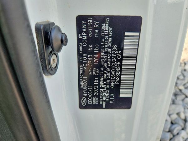 2012 HYUNDAI VELOSTER GLS(Middle grade)