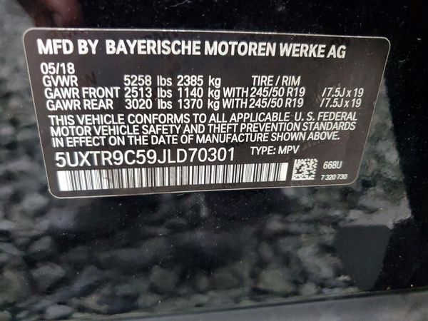 2018 BMW X3