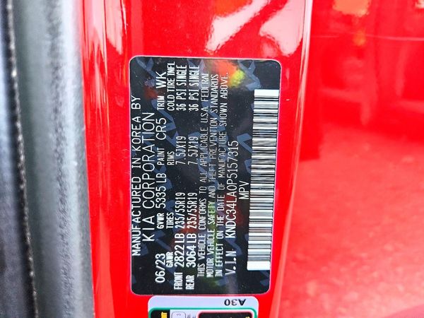 2023 KIA EV6 Light, Wind