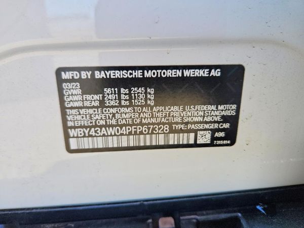 2023 BMW ALL OTHER eDrive30 GC — VINS