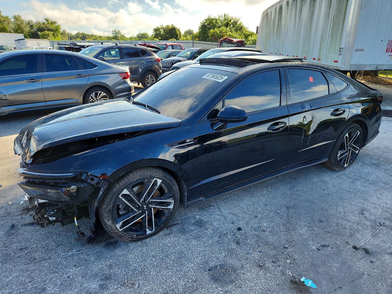 2025 HYUNDAI SONATA N Line — Front 3/4