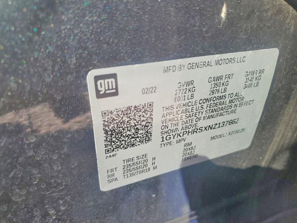 2022 CADILLAC XT6