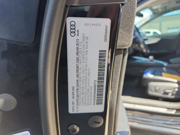2017 AUDI A4 quattro Premium Plus