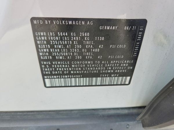 2021 VOLKSWAGEN ID.4