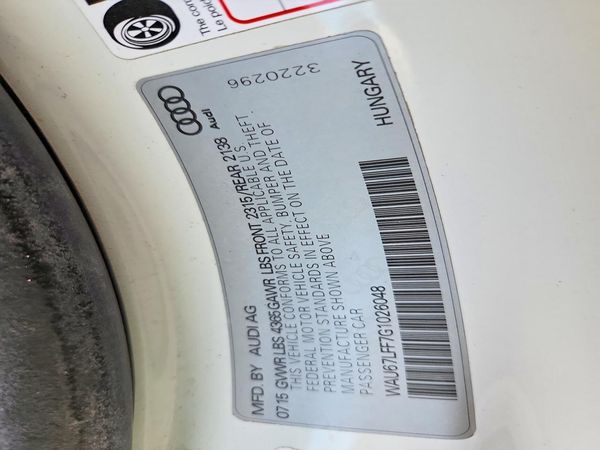 2016 AUDI A3 Premium