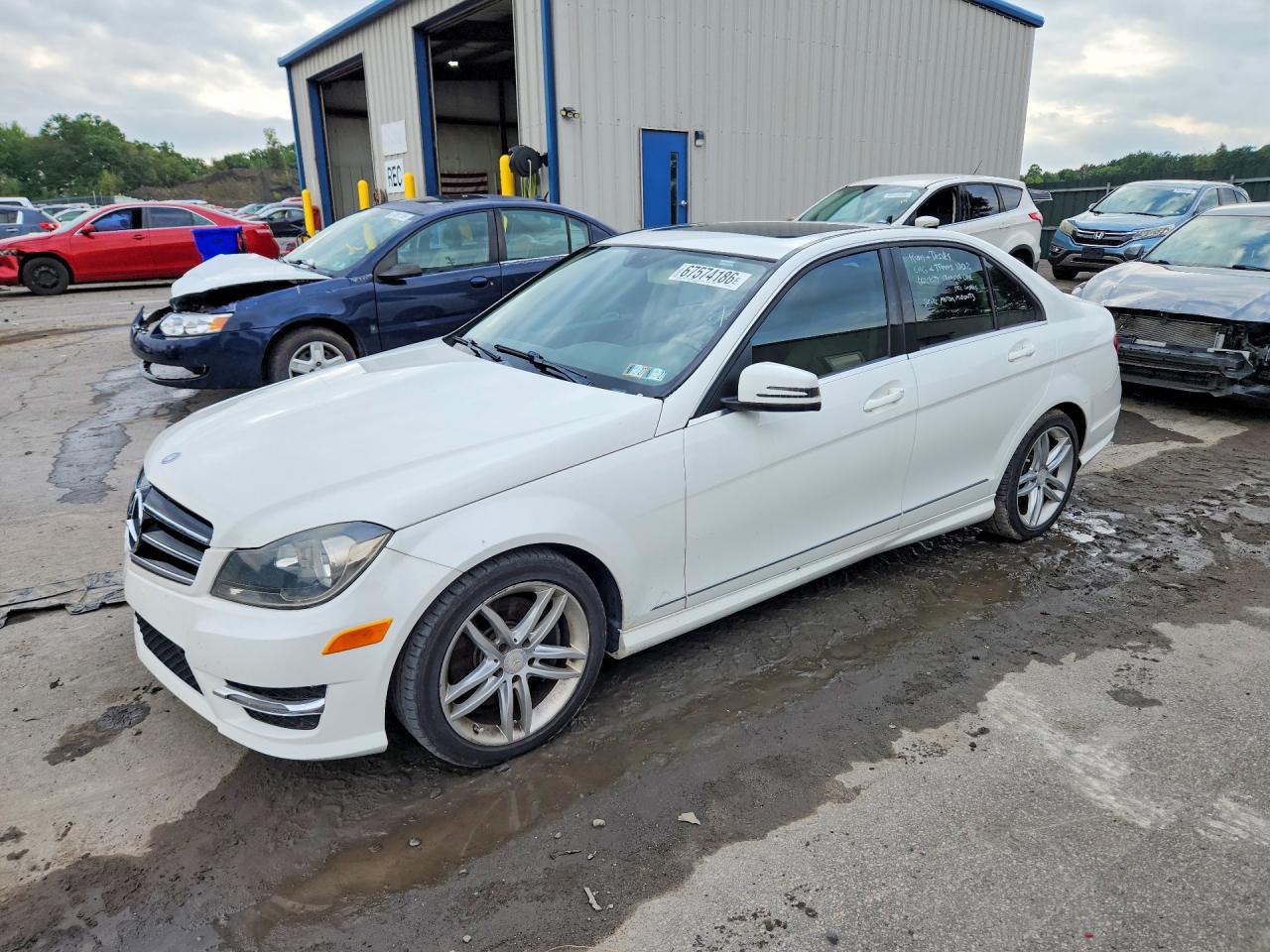 2014 MERCEDES-BENZ C C300 4 MATIC — Front 3/4