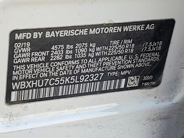 2019 BMW X1