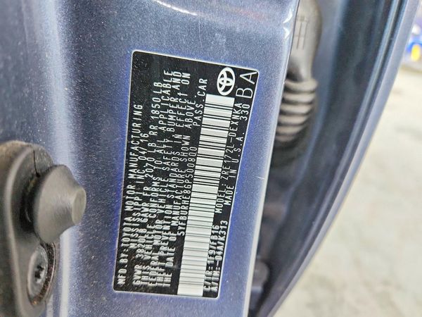 2016 TOYOTA COROLLA L/LE