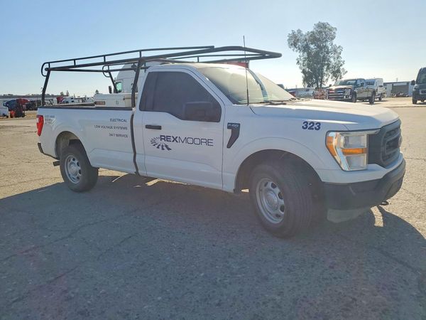 2021 FORD F150 — Passenger 3/4