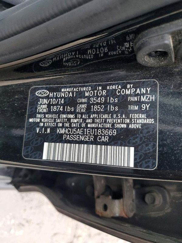 2014 HYUNDAI ACCENT