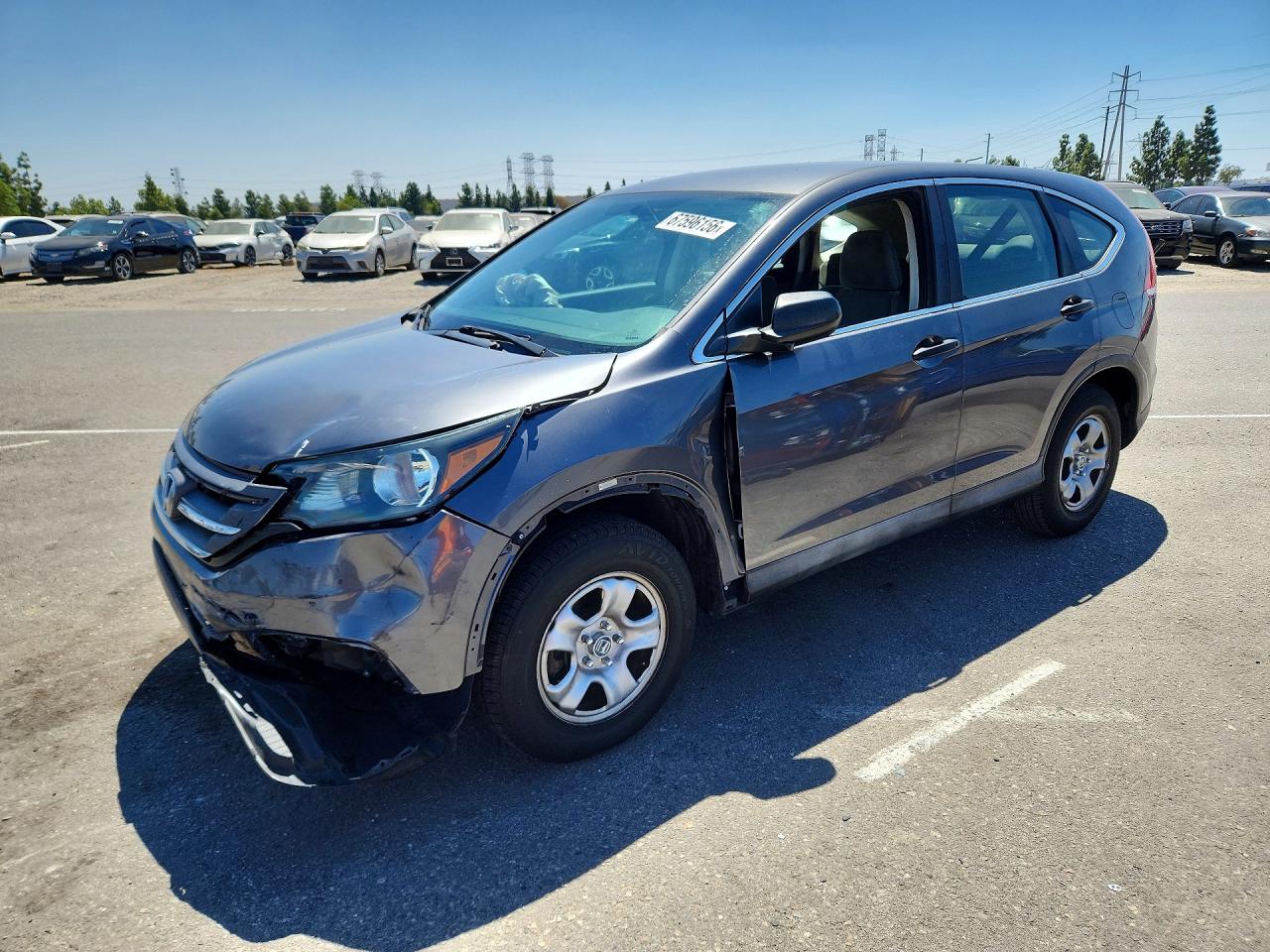 2013 HONDA CRV LX — Front 3/4