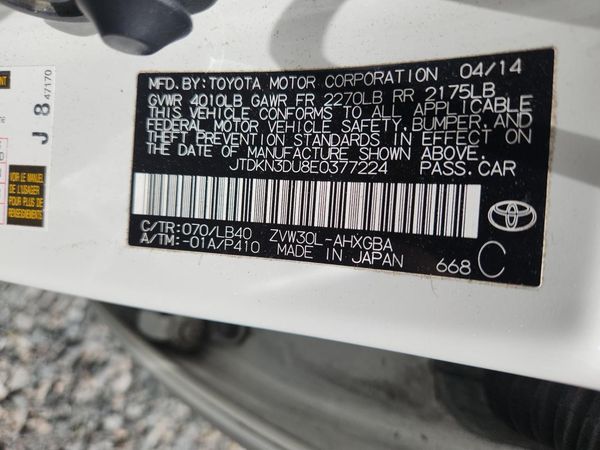 2014 TOYOTA PRIUS