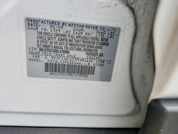 2022 NISSAN KICKS