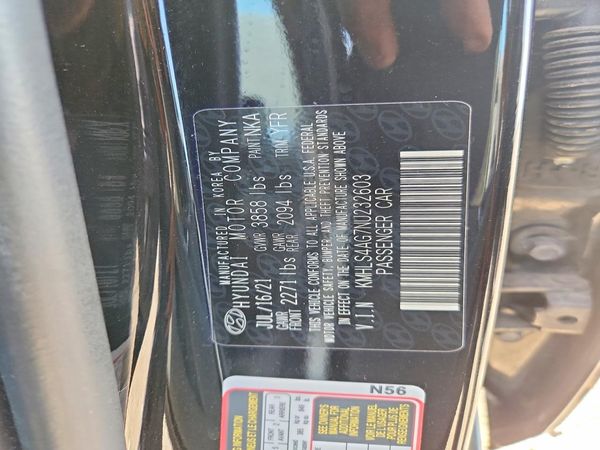 2022 HYUNDAI ELANTRA