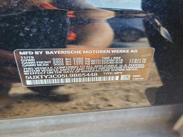 2020 BMW X3 sDrive30i