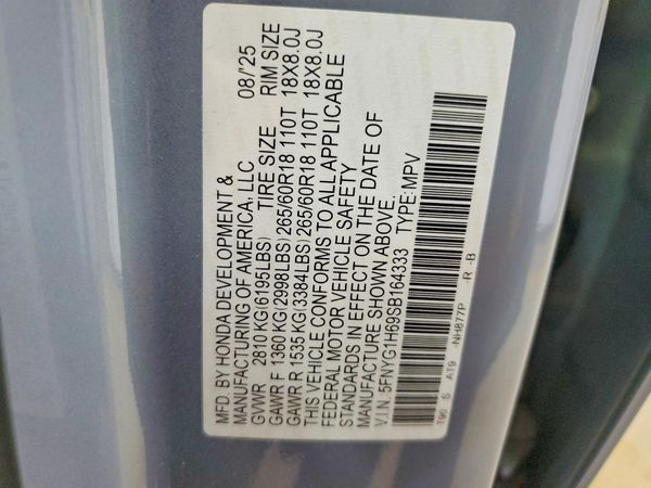 2025 HONDA PILOT