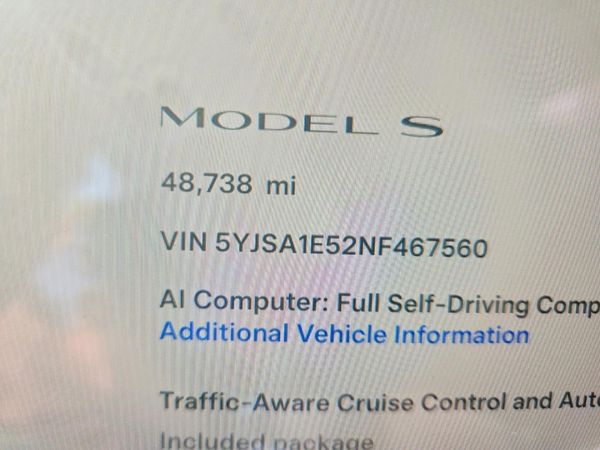 2022 TESLA MODEL S
