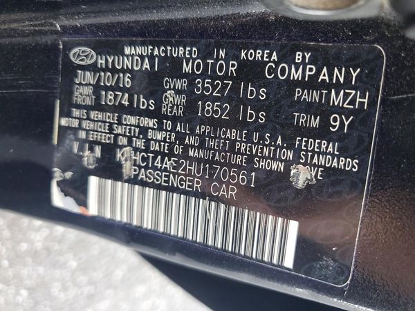 2017 HYUNDAI ACCENT SE Base