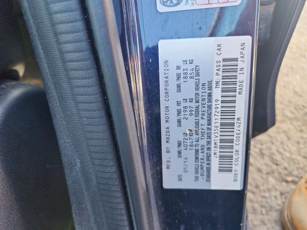 2014 MAZDA 3 Touring/GS