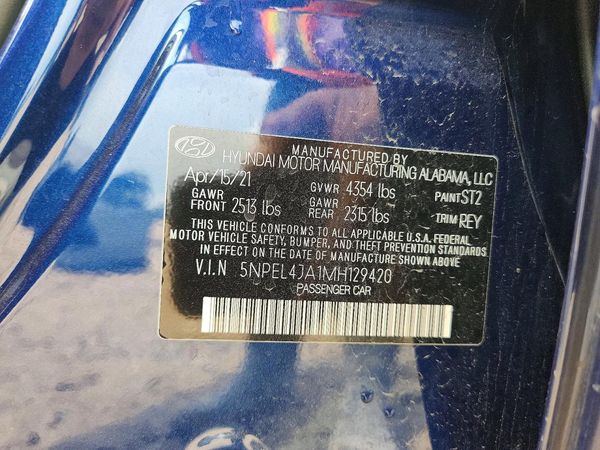2021 HYUNDAI SONATA